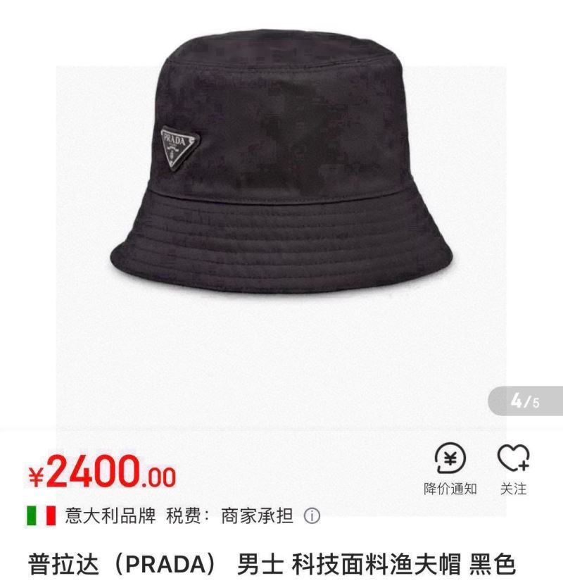 Prada Caps